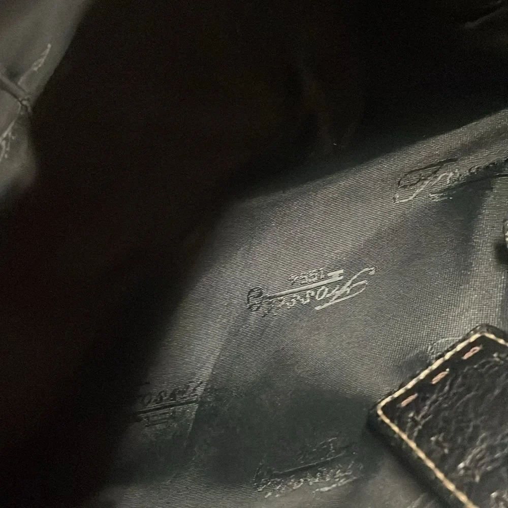 Fossil Black Leather Shoulder Bag - Picture 9 of 14